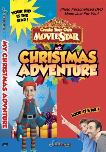 My Christmas Adventure Photo Personalized DVD - Sing Your Name
