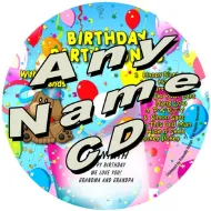 Friendly Songs - Birthday Party Songs - Any Name CD