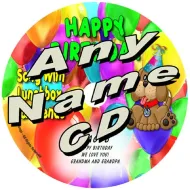 Friendly Songs - (1) Happy Birthday Song - Any Name CD