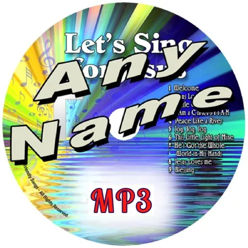 Friendly Songs - Let's Sing For Jesus - Any Name MP3