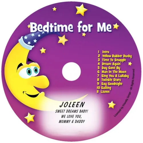 Friendly Songs - Bed Time For Me - CD