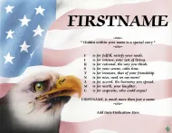 Your Name Poems - By Mail