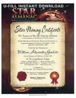 Star Almanac - U-Fill - Instant Download - No Limit
