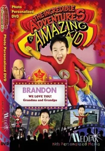 Amazing Kid Photo Personalized DVD - Mediak