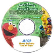 Elmo & His Friends Name Personalized CD