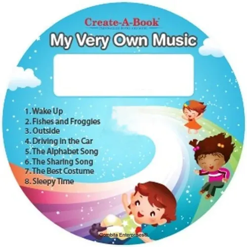Create A Book - My Very Own Music English - CD