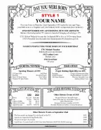 Day You Were Born - Digital Download