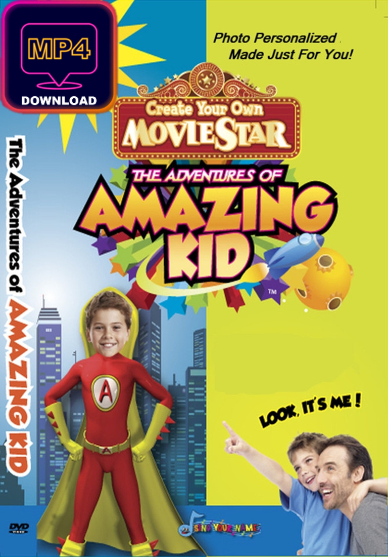 Amazing Kid MP4 Digital Download Sing Your Name